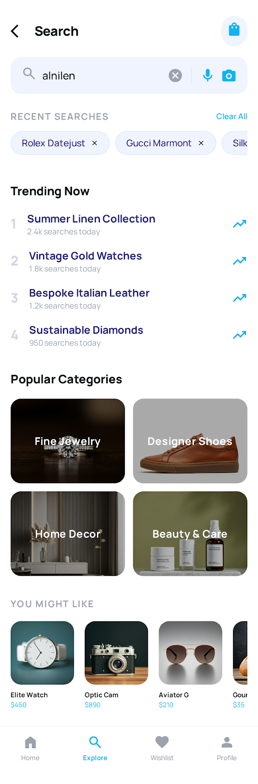 Alnilen Smart Search