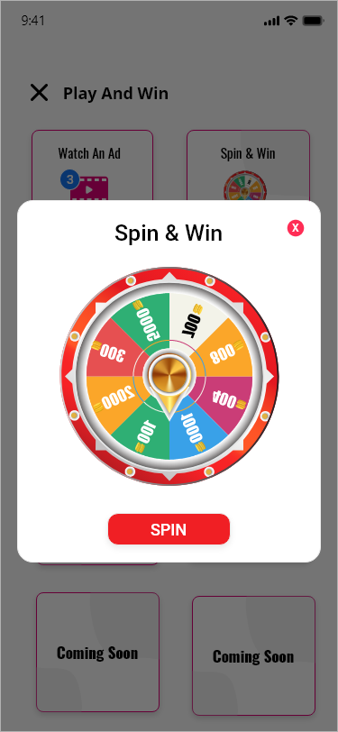 Spin and Win
