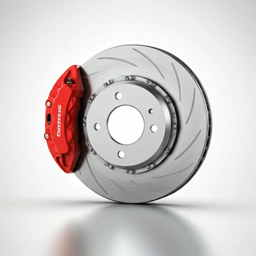Brake disc and red caliper illustrating the product at the centre of the business challenge