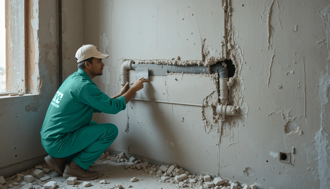 Plumbing imagery used by Y Junction